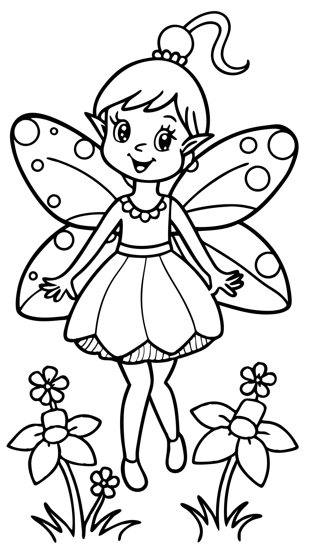 free coloring pages fairies